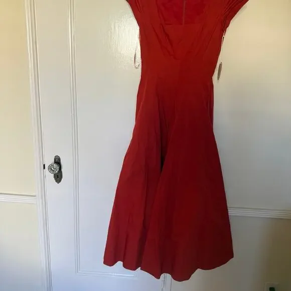 STAUD Short Sleeve Wells dress